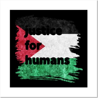 Justice for human Posters and Art